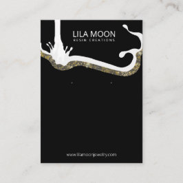 Upplysningskort för hartsjudlare visitkort