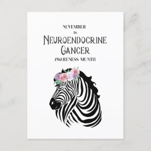 Upplysningskort för neuroendokrin cancer vykort