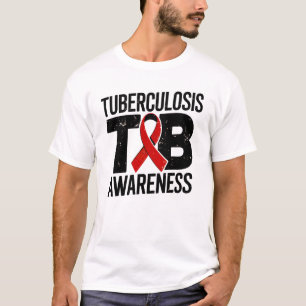 Upplysningsmånad för tuberkulos Unisex T Shirt