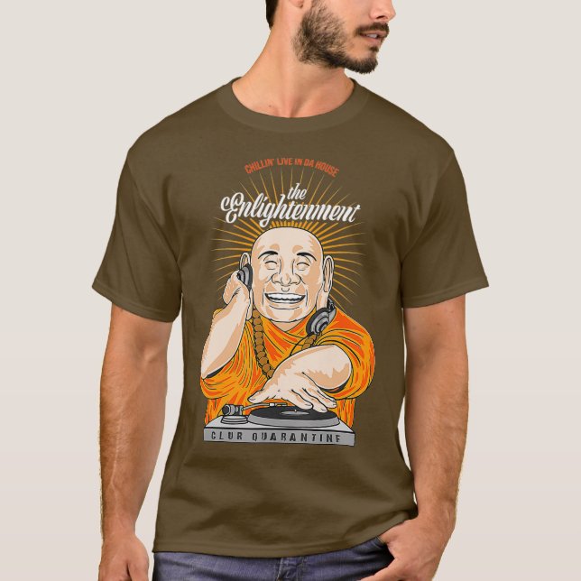 Upplysningsprogrammet Nattlife Prienst Munk Music T Shirt (Framsida)