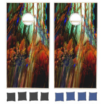 Upplyst Abstrakt i Flower Torn