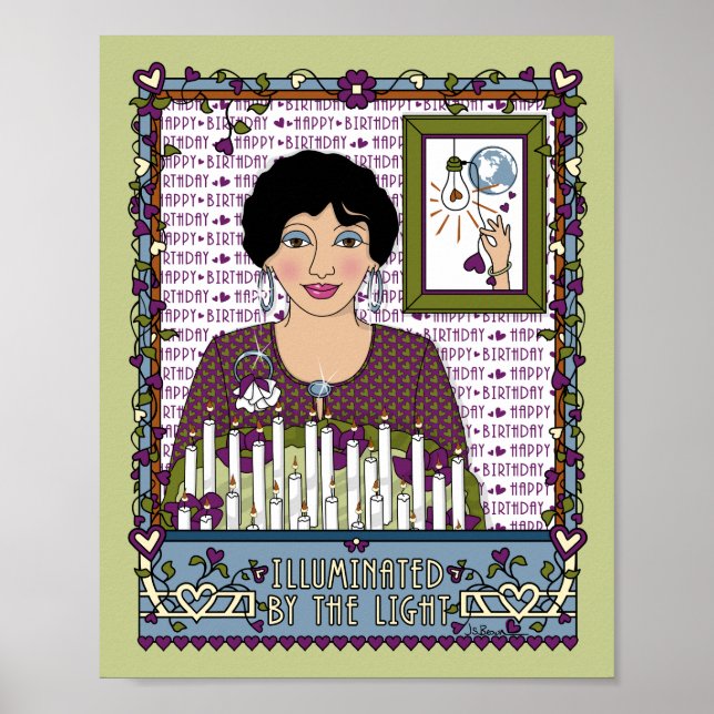 Upplyst av Light_A_8x10-Poster Poster (Framsidan)