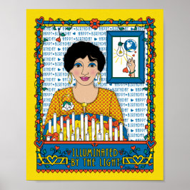 Upplyst av Light_B_8x10-Poster Poster