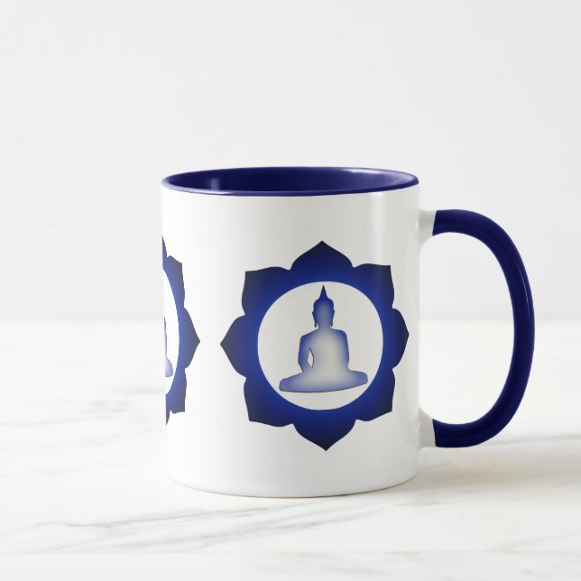 Upplyst Buddha Mugg (Höger)