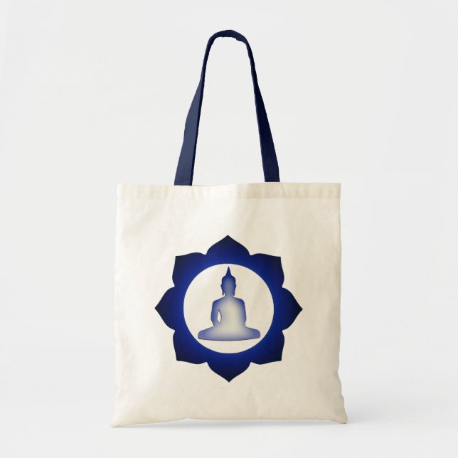 Upplyst Buddha Tygkasse (Framsidan)