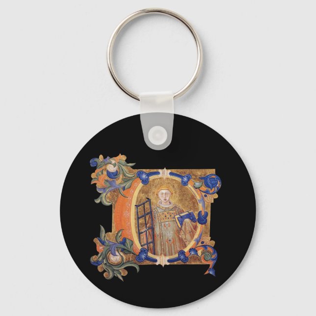 Upplyst första C-nyckelring Nyckelring (Framsida)