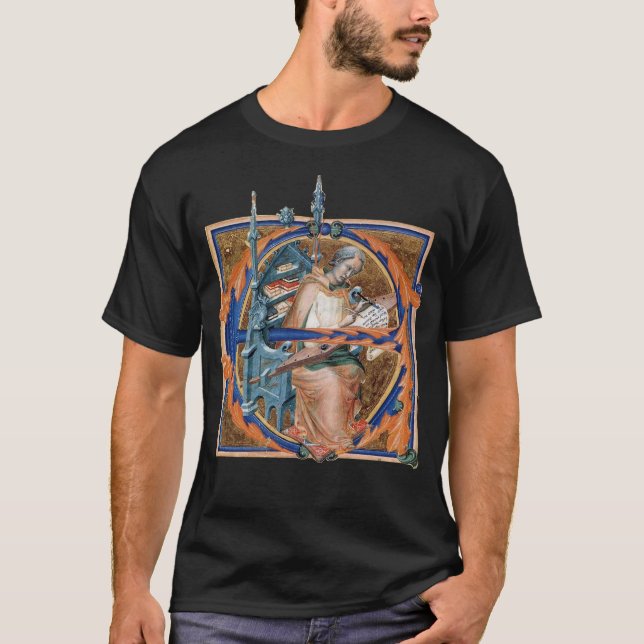 Upplyst första E T-skikt T Shirt (Framsida)