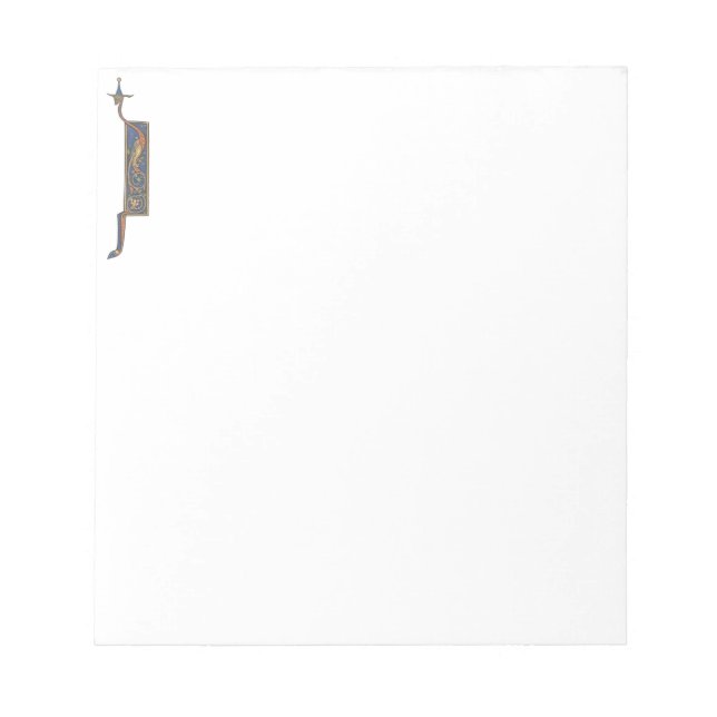 Upplyst första J Anteckningsblock (Framsida)