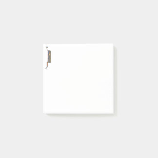 Upplyst första J Post-it Block