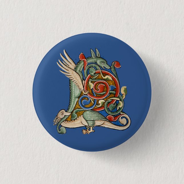 Upplyst första L Knapp (Framsida)