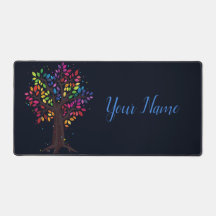 Upplyst Gnistra Radiant Colorful Träd