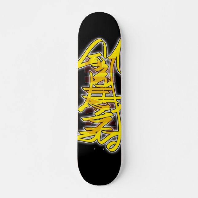 Upplyst Graffiti-däck Skateboard Bräda 19,5 Cm (Framsida)