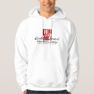 Upplyst Horsemanshiplogolodrät Sweatshirt Med Luva