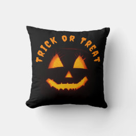 Upplyst Jack o lantern Bus eller godis Kudde
