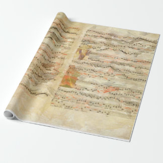 Upplyst julmusik presentpapper