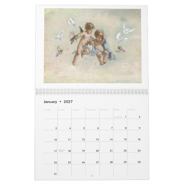 Upplyst Kalender (Jan 2027)