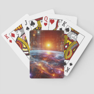 Upplyst kvantstödraster casinokort