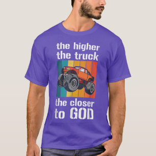 Upplyst Lastbil Närmare Gud Manar Kvinnor i Kids F T Shirt