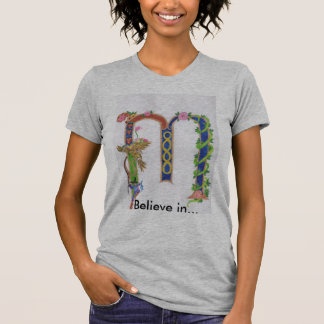 Upplyst "M-" T-tröjaklänning Tee Shirt