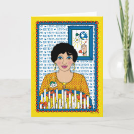 Upplyst med Light_B_Greeting Card Kort