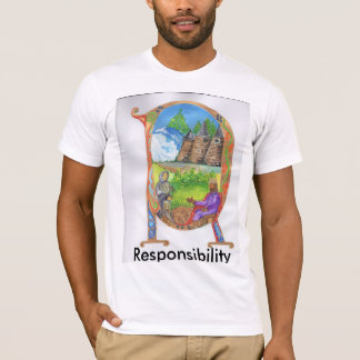 Upplyst r-T-tröja T-shirt