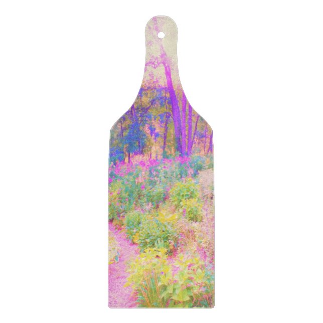 Upplyst Rosa och Coral Garden Ligcape (Framsidan)