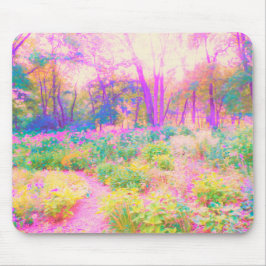 Upplyst Rosa och Coral Garden Ligcape Musmatta