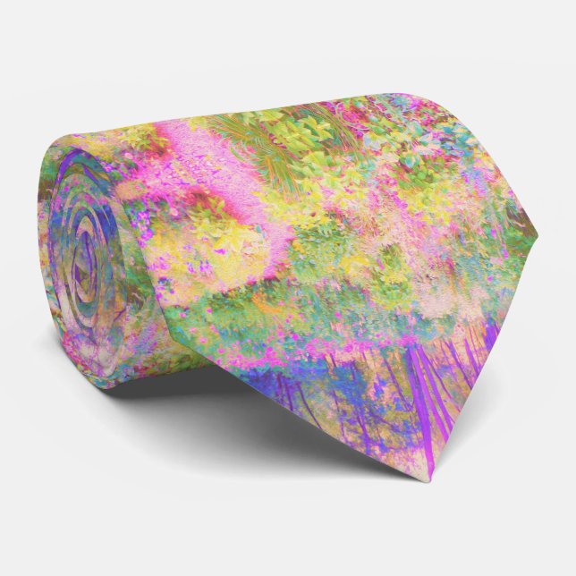 Upplyst Rosa och Coral Garden Ligcape Slips (Rullad)