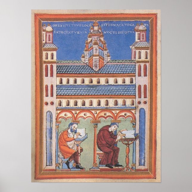 Upplyst Saint Page Poster (Framsidan)