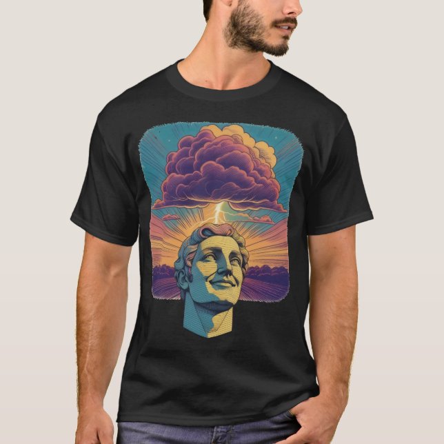 Upplyst vision t shirt (Framsida)