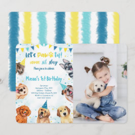 Uppmaning av marionettfoto inbjudningar