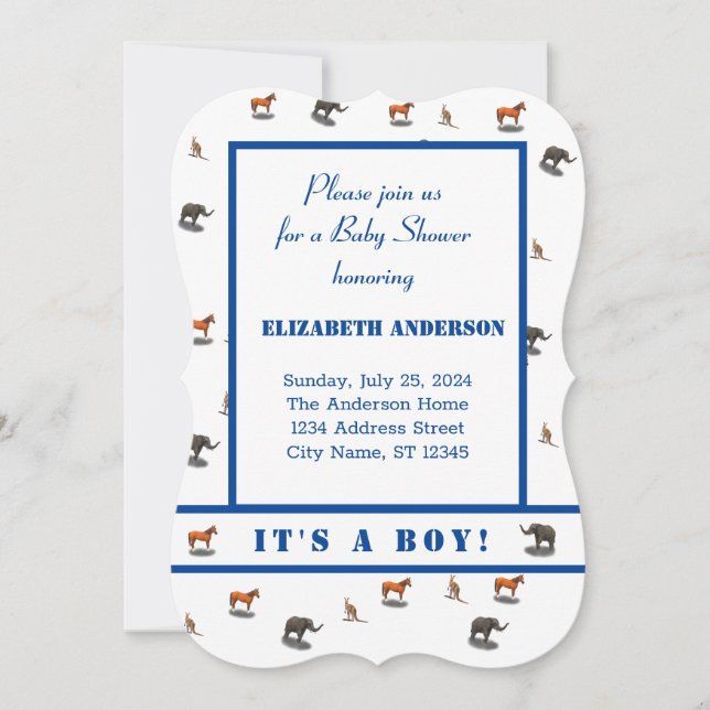 Uppmaning av tilldelade djur inbjudningar (Framsida)