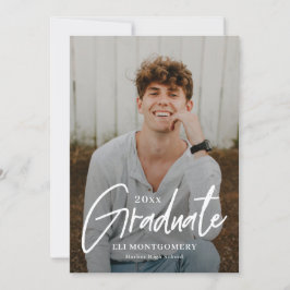 Uppmaning för Ord Editable Färg Studenten Inbjudningar