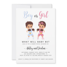 Uppmaning för visning av Gender för Baby Boxing Ma