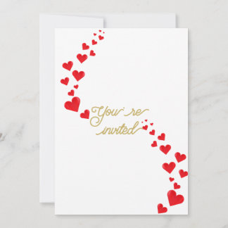 Uppmaning från klassisk Grönt och Guld Botaniska B Inbjudningar