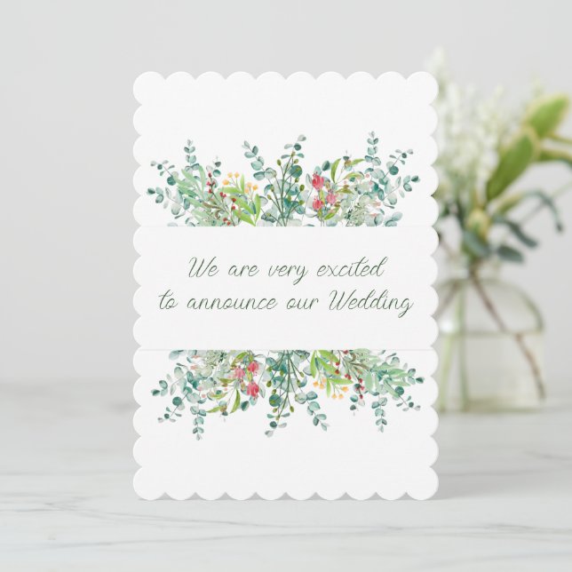 Uppmaning till Bröllop-undantag Inbjudningar (Stående Fram)