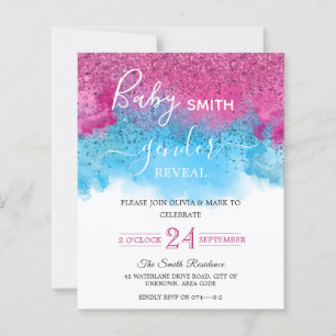 Uppmaning till Confetti Smoke Baby Gender Reveal