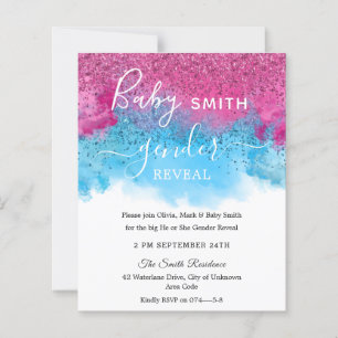Uppmaning till Confetti Smoke Baby Gender Reveal