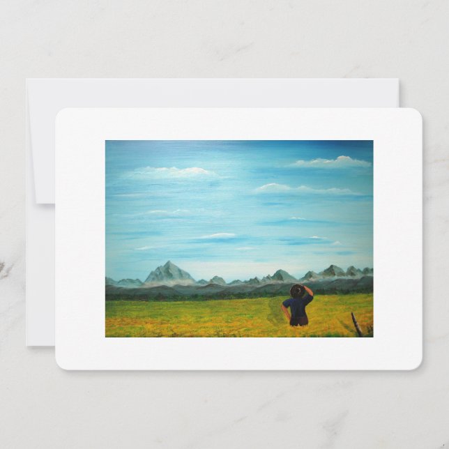 Uppmaning till Farmer Canola Farm Wedding (Framsida)