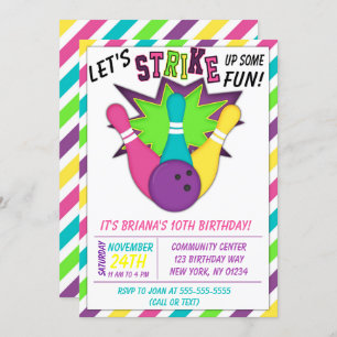 Uppmaning till Flick kalas Inbjudningar