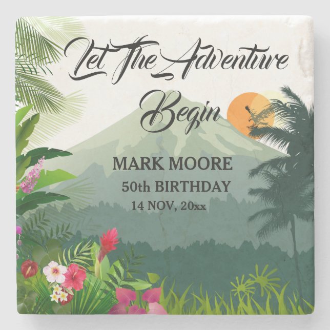 Uppmaning till födelsedagstid i bergsområden och s stenunderlägg (Framsidan)