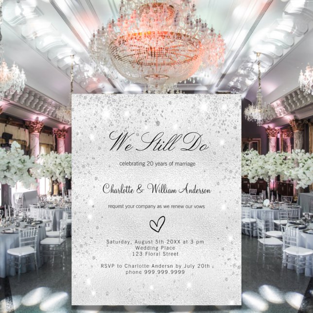 Uppmaning till förnyelse av budgeten för Silver gl Flygblad (Skapare uppladdad)