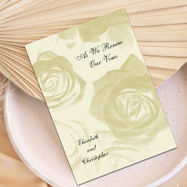 Uppmaning till förnyelse av gyllene utseende Ro Vo Inbjudningar