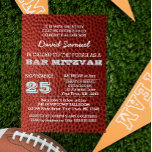 Uppmaning till fotbollen Silver Pub Mitzvah Inbjudningar<br><div class="desc">Dessa inbjudningar till chicen av avslappnader är perfekt för vilken sportig Pub Mitzvah-firande som helst. Varje textrad är fullt anpassade att säga precis vad ni vill! Hitta produkter för samordning i Pub Mitzvah Firande-samlingen.</div>