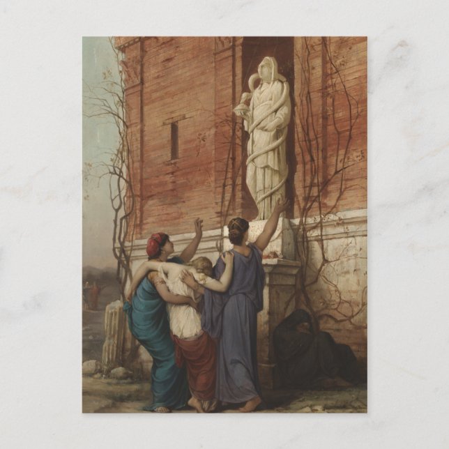 Uppmaning till Goddes Hygieia, 1862 Vykort (Framsida)