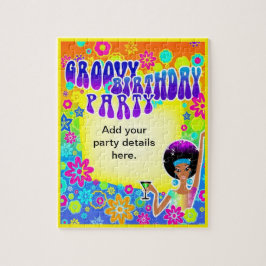 Uppmaning till Groovy Birthday Pussel