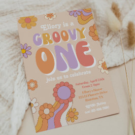 Uppmaning till Groovy en födelsedag | 70:e inbjuda Inbjudningar