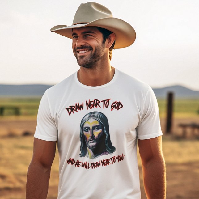 Uppmaning till gudomliga: Rita nära Gud T Shirt (Skapare uppladdad)