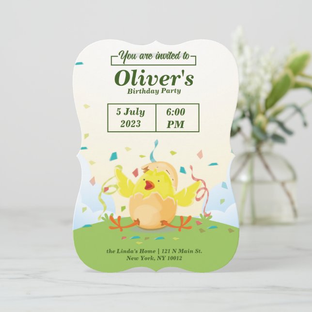 Uppmaning till hönsgården party (Stående Fram)