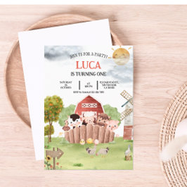 Uppmaning till lantbruksburna djur julkort